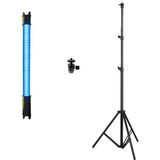 GDX TB-60 RGB 60 cm Tekli Tüp Işık Seti 260 cm Işık Ayağı + BALL-02 Ballhead Başlık