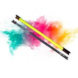 GDX TB 80 RGB 45W LED Tüp Işık YouTube ve Canlı Yayın için Renkli Arka Plan Aydınlatma 80 cm
