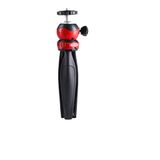 GDX TRP02 Kırmızı Mini Tripod Masaüstü Telefon Işık Kamera Standı