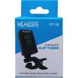 Ge Ft-18 Akort Cihazı Tuner Akort Aleti Klipsli FT-18
