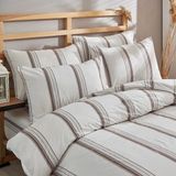 G&e Natural Nevresim Takımı Çift Kişilik (Çarşafsız) - Kahverengi - 200 x 220 cm
