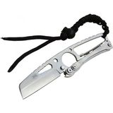 Gear Hit Cutter TX01 Outdoor Kamp Bıçağı Metal 19 cm - Ipli Sap, Kılıflı