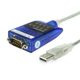 Gearmo LED Göstergeleri, FTDI Yonga Seti, Windows 11/10/8.1/8/7, Mac OS X 10.6 ve Üstü Destekler ile Seri RS-232 Adaptörü USB
