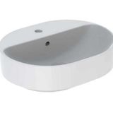 Geberit 500.777.01.2 VariForm Banklı B60 Çanak Lavabo Eliptik Batarya