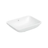 Geberit 505.060.01.1 49 cm Beyaz Variform Dikdörtgen Tezgah Altı Lavabo