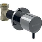 Geberit 616.004.QC.1 Ankastre Stop Valf - Parlak Siyah