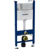 Geberıt Alpha Gömme Rezervuar Duvar Önü Alçıpan Uygulamalı Set 12CM 458.233.00.2 - 100x100 - Krom