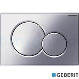 Geberit Alpha01 115.035.21.1 Parlak Krom Çift Basmalı Kumanda Kapağı