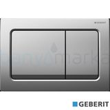Geberit Alpha30 115.055.46.1 Mat Krom Çift Basmalı Kumanda Kapağı