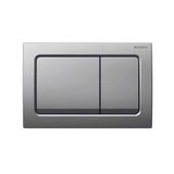 Geberit ALPHA30 Mat Krom Çift Basmalı Kumanda Paneli