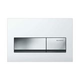 Geberit ALPHA50 Siyah Çift Basmalı Kumanda Paneli