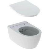 Geberit Icon Asma Klozet T53 Rimfree Icon Klozet Kapağı Yavaş Kapanır - Beyaz