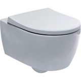 Geberit Icon Klozet Asma Kanallı 53 cm + Geberit Klozet Kapağı - Parlak Beyaz