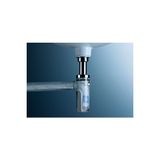 Geberit Lavabo Sifonu T Tipi-Süzgeç+Süzgeç Kapağı Seti Parlak Krom