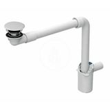 Geberit One Dikey Çıkışlı Lavabo Için Yer Tasarruflu Sifon + Süzgeç Seti