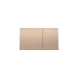 Geberit Sigma 70 Çift Basmalı Bronz Kumanda Kapağı
