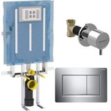 Geberit Sigma 8cm Tuğla Ince Tip Gömme Rezervuar Seti 110.792.00.1 - 616.004.21.1 - 115.883.JQ.1