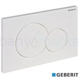 Geberit Sigma01 115.770.11.5 Beyaz Çift Basmalı Kumanda Kapağı