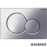 Geberit Sigma01 115.770.21.5 Parlak Krom Çift Basmalı Kumanda Kapağı