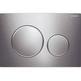 Geberit Sigma20 115.882.KH.1 Parlak-Mat-Parlak Çift Basmalı Kumanda Kapağı