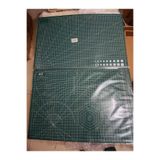 gebzeli A3 Kesim Matı Kesim Altlığı KOYU YEŞİL Renkli A3 45x30cm Ebatında Çift Taraflı Kalınlık 3mm