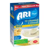 Gece 12 Vitaminli 6 Mineralli 7 Tahıllı Sütlü Pirinç Unu 500 Gr (3 Adet)