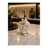 GECE 3D DEKORATİF MERMER DESENLİ TAVŞAN KÜRDANLIK