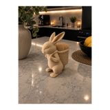 GECE 3D DEKORATİF TAVŞAN GÖRSELİNDE KÜRDANLIK