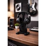 Gece 3D Şık Ve Dekoratif Gitar Görselli Kulaklık Standı