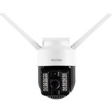 Gece Görüşlü Led Işıklı 360° Dönebilen Alarmlı 1080p/2K Görüntü Kaliteli Ptz Dış Ortam Kamerası - 1920x1080p Video Kaydı - Su Geçirmez - App Ile Kontrol NTL-PT-02WOD