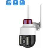 Gece Görüşlü LED Işıklı 360° Dönebilen Alarmlı Ip Wifi Dış Ortam Güvenlik Kamerası 64GB Hafıza Kartı