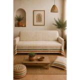 GECE HOME Çok Amaçlı Modern Bohem Kadife Koltuk Örtüsü,Çekyat Örtüsü Piknik Örtüsü Masa örtüsü Kaymaz süngerli 165x215