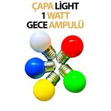 Gece Lambası Ampulü Çapa Light 1 Watt