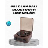 Gece Lambası Bluetooth Hoparlör Dijital Saat Çok Fonksiyonlu Su Dalgası Işıklı Mir86711637