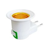 Gece Lambası Için Duy Açma Kapama Anahtarlı 220v E27 Duy Fişli Duy 220v Elektrik Fişli Gece Lambası