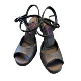 "Gece Ritmi" TANGO DANS VE SALON AYAKKABISI 8,5 CM 13 PONT KONİ MODEL AÇIK TOPUK (EU Ayakkabı Beden Sistemi, Yetişkin, Sayısal, Orta, 38)