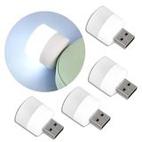 Gece Usb Işıkları, Mini Led Ampul, Takılabilir, Sıcak Beyaz, Kompakt, Yatak Odası, Banyo, Çocuk Odası, Koridor, Mutfak Araba İçin Usb Atmosf