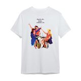 Geceler ve Sokaklar Erkek Tişört (Beyaz, 3XL)