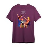 Geceler ve Sokaklar Erkek Tişört (Bordo, L)