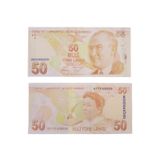 Geçersiz Şaka Düğün Parası Sahte Para 100 Adet Oyun Parası 50 TL