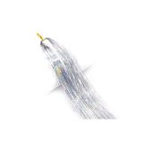 Geceyi Aydınlatan Renk Hair Tinsel Saç Simi Ve Sıkıştırma Boncuk Hediyeli- Ht14 Gri Tek Beden