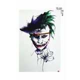 Geçici Joker Dövme Tattoo