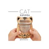 GECKO Cat Kalimba 8 Tuşlu Şifalı Kafur Ağacı