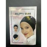 Geçmeli Bone Beyaz-Üçgül