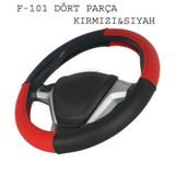 Geçmeli Deri Direksiyon Kılıfı 4 Parça 10 Farklı Model
