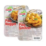 Gedik Tabaklı Pişmiş Piliç Nugget & Şinitzel İkilisi Gedik Tabaklı Pişmiş Piliç Nugget & Şinitzel İkilisi