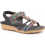 Gedikpaşalı Gj 150 5 Siyah Bayan Sandalet Terlik Sandalet