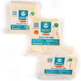 Gediz Klasik Lezzetler Paketi / Gediz Tulum Peyniri 500 gr - Gediz Klasik Beyaz Peynir 700gr - Gediz Sepet Peyniri 400 gr - 700 gr