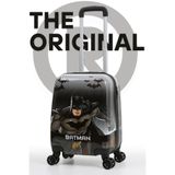 Gedox Kids Batman Lisanslı Siyah Çocuk Valizi | Darbeye Dayanıklı
