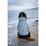 Gedyco Blue Panda Polarlı Küçük Irk Köpek Yağmurluğu (L)